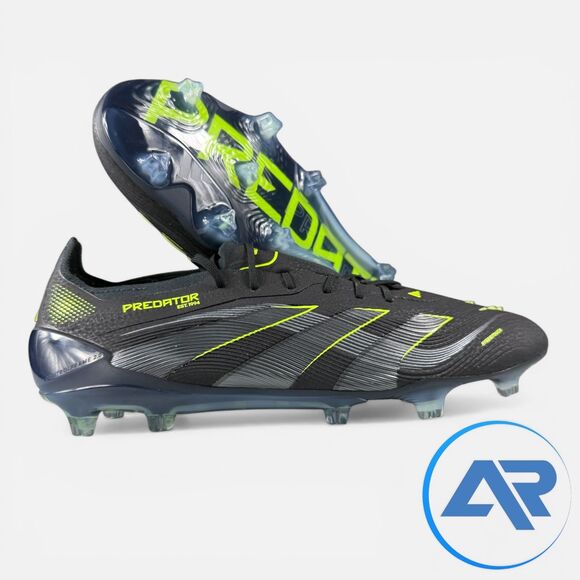 Adidas Predator Elite FG Electric Stealth Pack Men\'s Size 12 JI1085 Black Volt main image 6